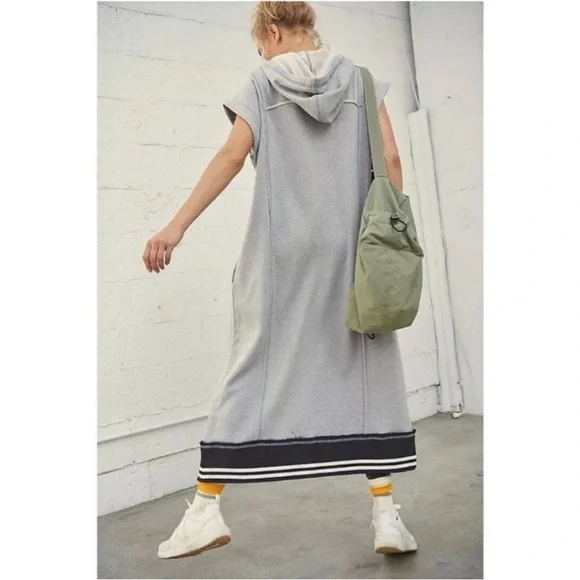 Free People Match Up Maxi Sweat Dress - Picture 4 of 4